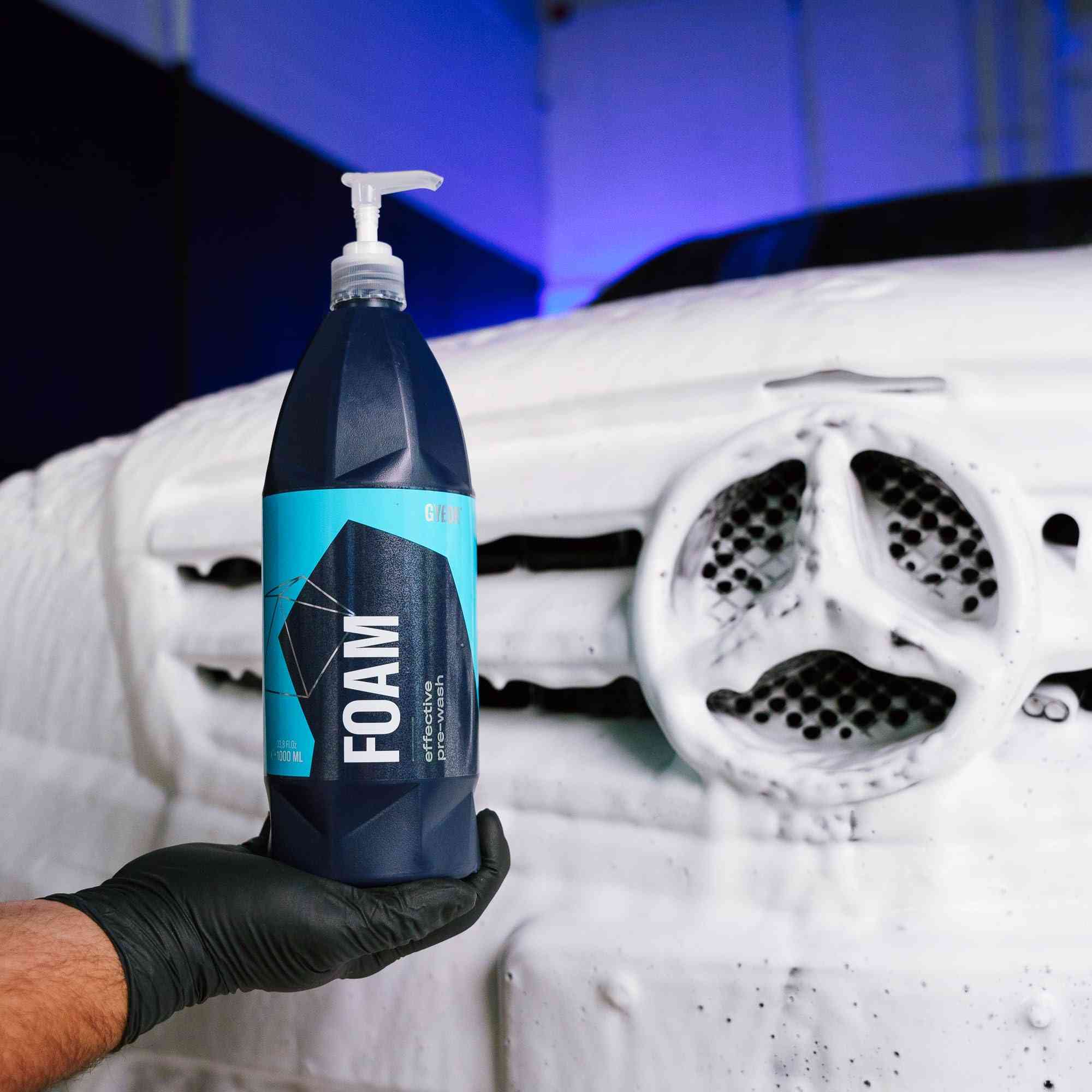 Car Wash Foam Shampoo and Wax Treatment Products