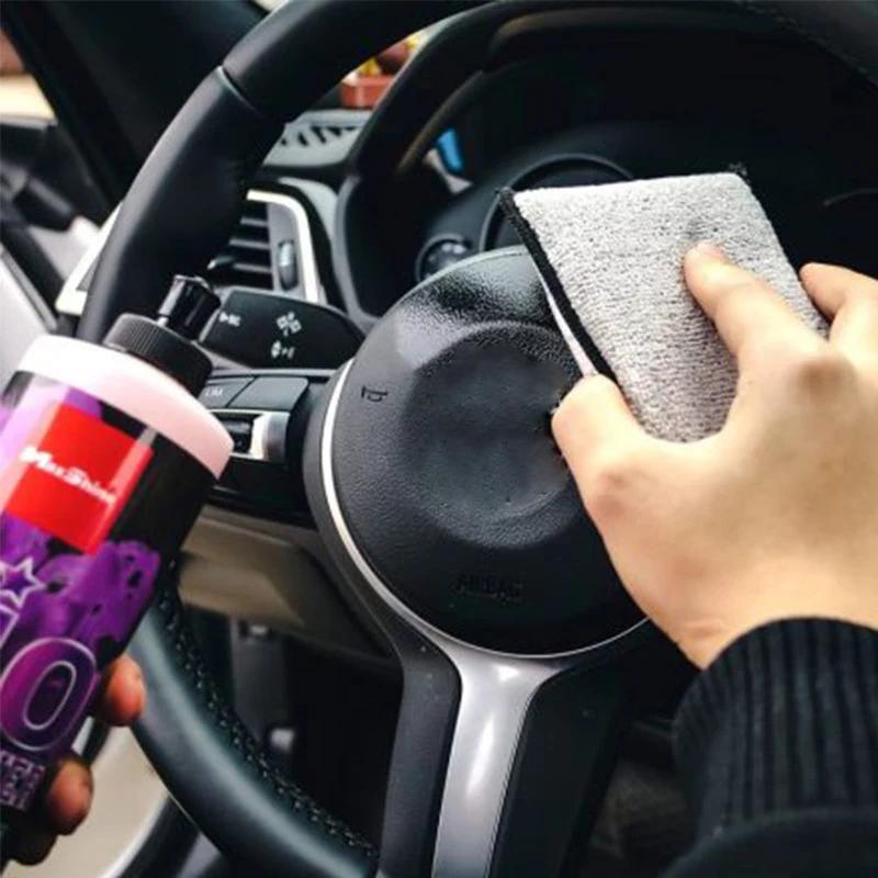 10-Pack Microfiber Car Cleaning Sponges, Soft Fiber Wash Pads, Absorbent and Scratch-Free, Auto Detailing and Scrubbing Tools