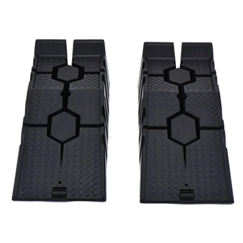 1 Pair Black 2500kg Heavy Car Ramps 900 Mm Long Anti-Slip Working Ramp Car Oil Changing Repair Maintenance Jacket Lift Tools