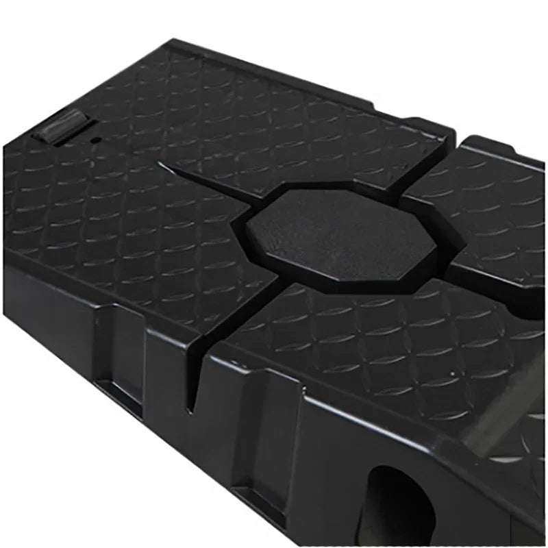 1 Pair Black 2500kg Heavy Car Ramps 900 Mm Long Anti-Slip Working Ramp Car Oil Changing Repair Maintenance Jacket Lift Tools