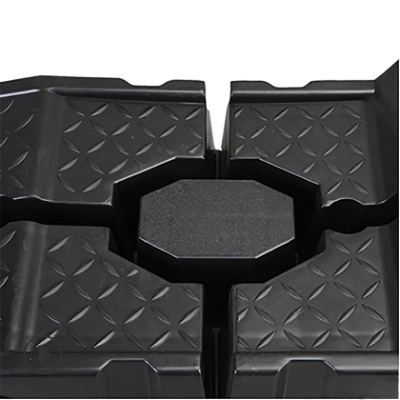 1 Pair Black 2500kg Heavy Car Ramps 900 Mm Long Anti-Slip Working Ramp Car Oil Changing Repair Maintenance Jacket Lift Tools