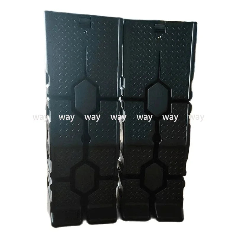 1 Pair Black 2500kg Heavy Car Ramps 900 Mm Long Anti-Slip Working Ramp Car Oil Changing Repair Maintenance Jacket Lift Tools