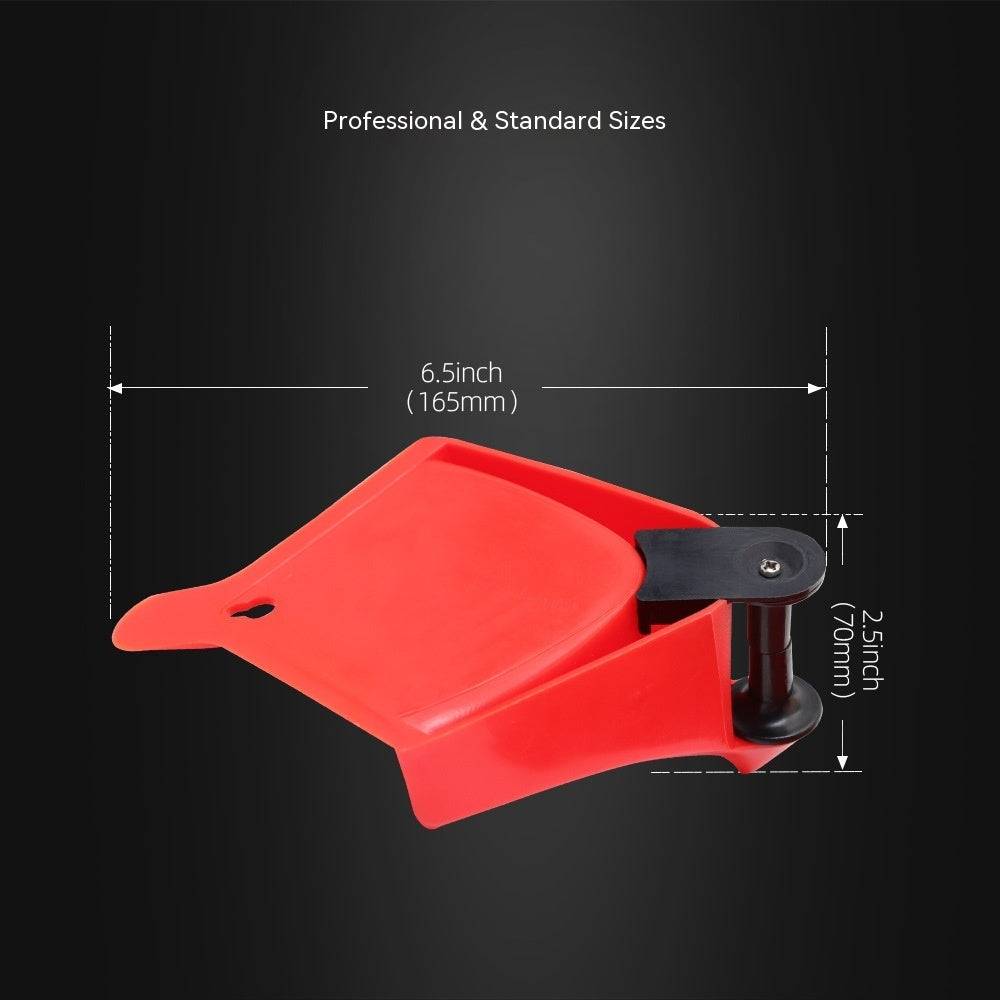 Portable Non-slip Bracket Triangle Tyre Rubber BlockStatic Auto Care 