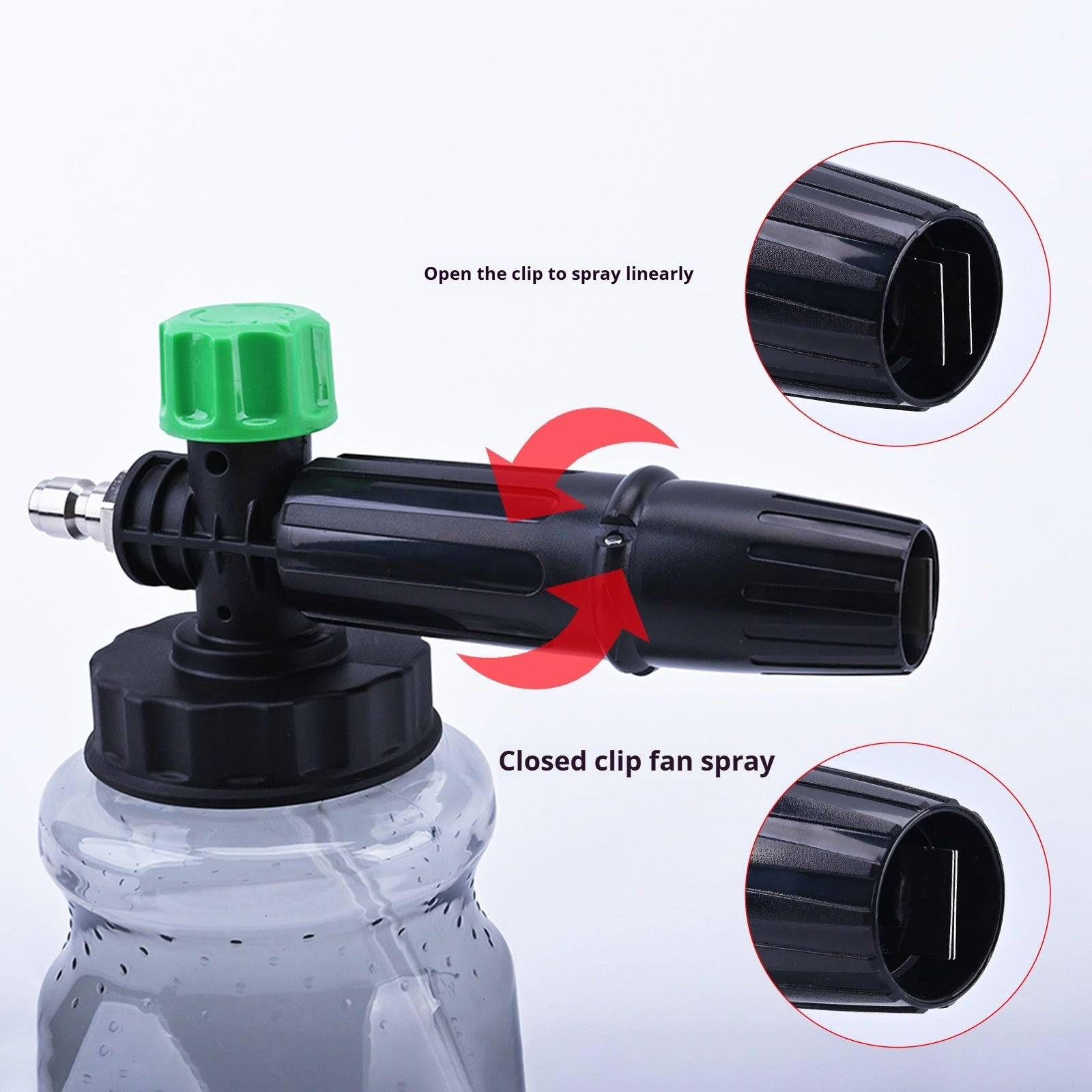Small Green Hats Economical High Pressure Foam Cannon