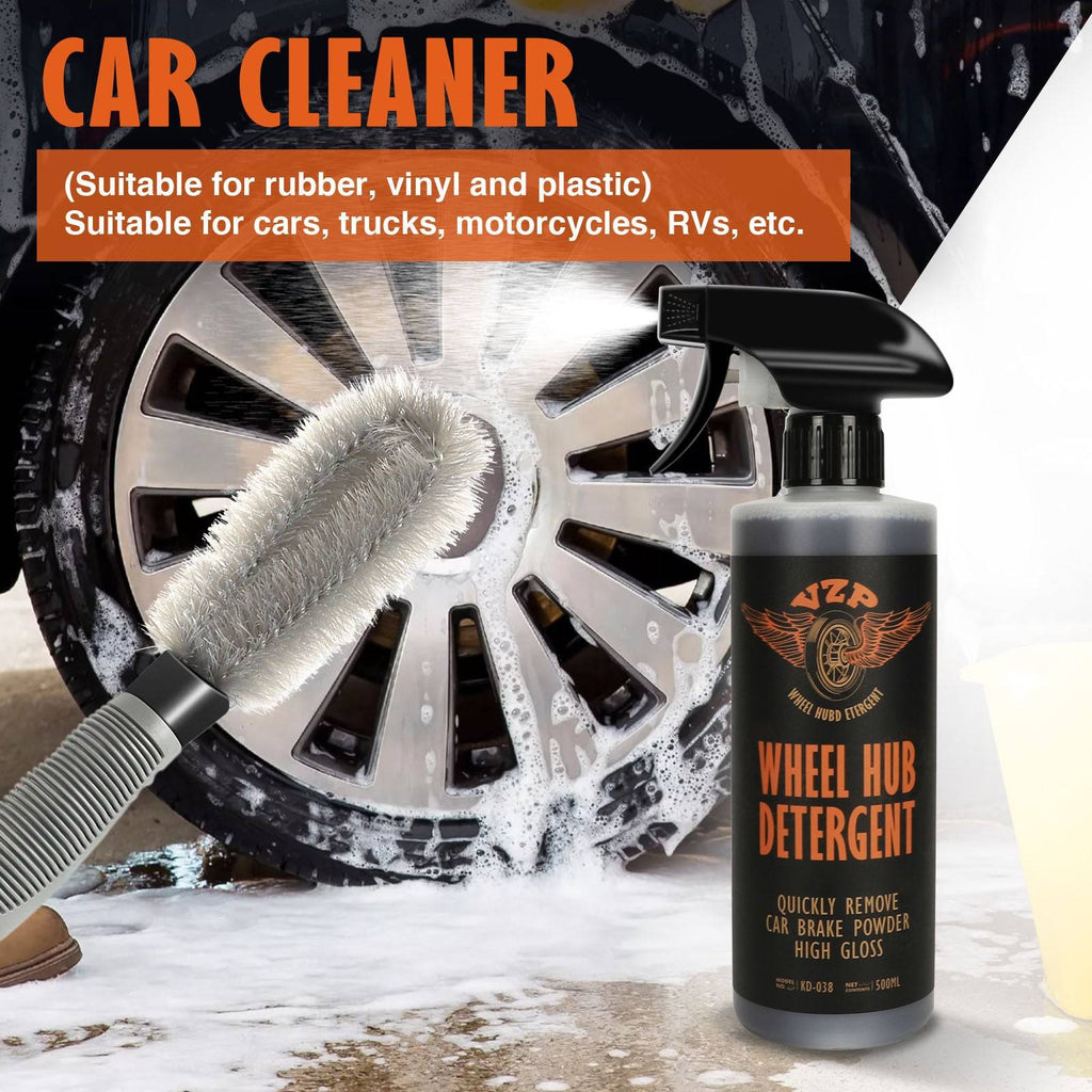 Wheel Cleaner & Wheel Cleaner Brush 2 Piece Set