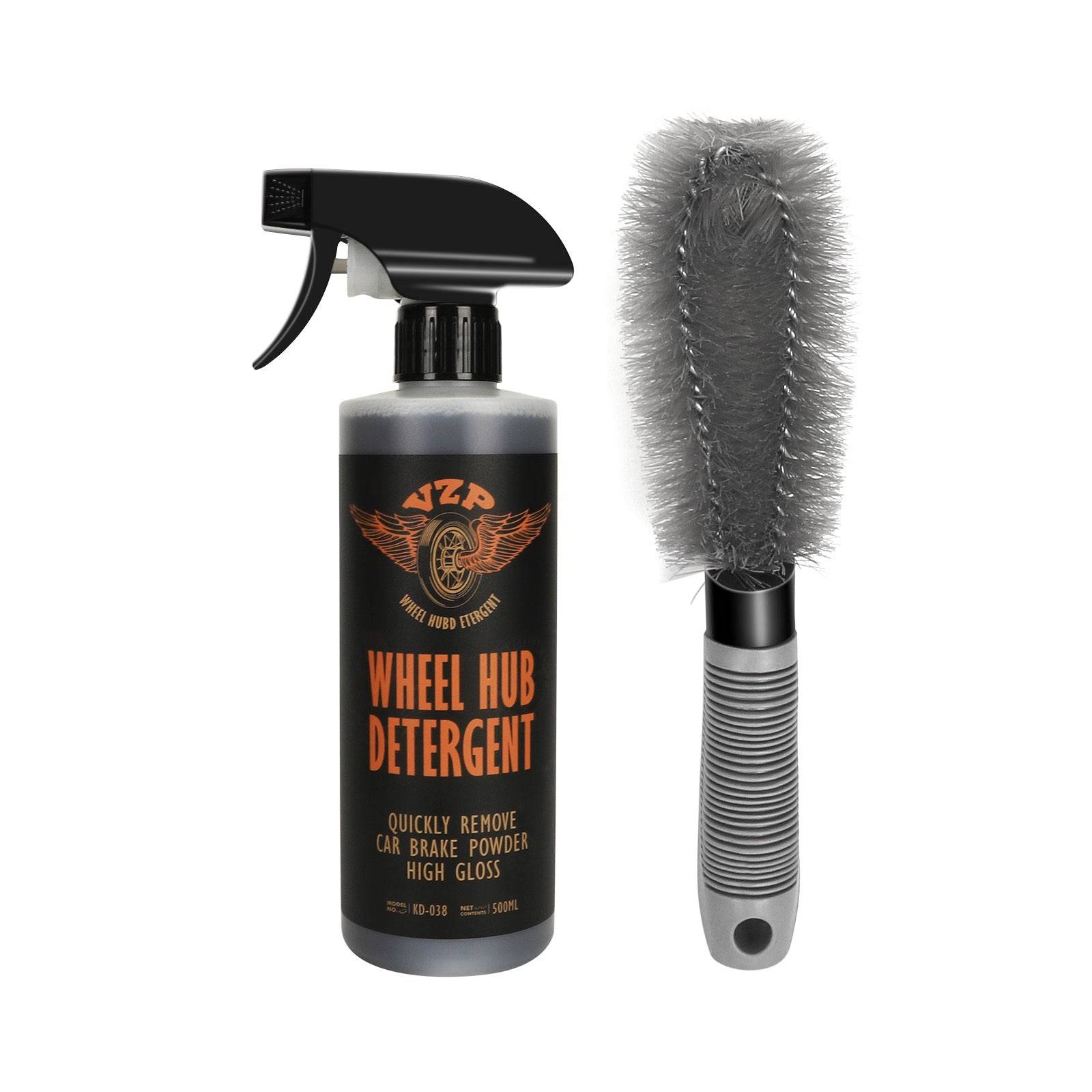 Wheel Cleaner & Wheel Cleaner Brush 2 Piece Set