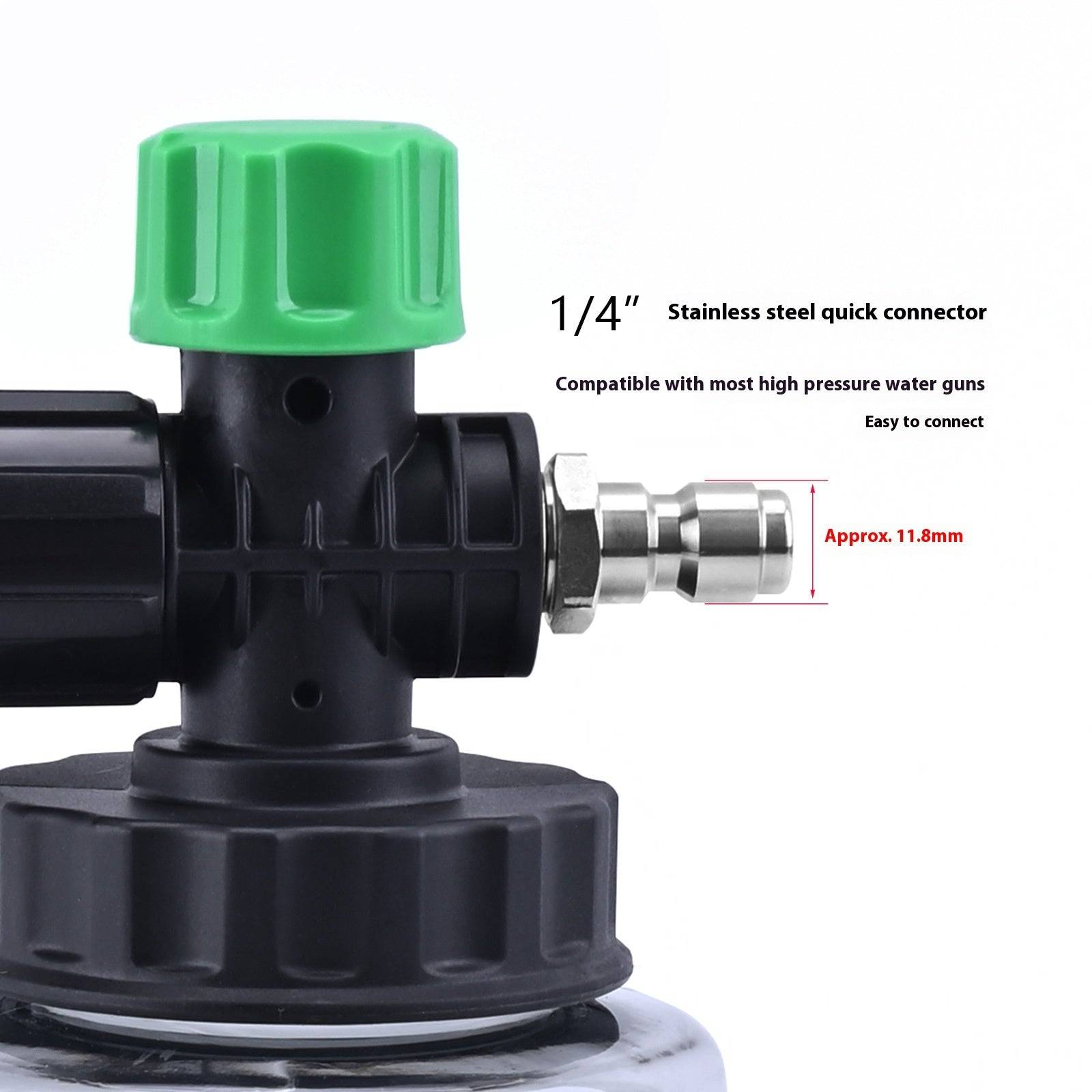 Small Green Hats Economical High Pressure Foam Cannon