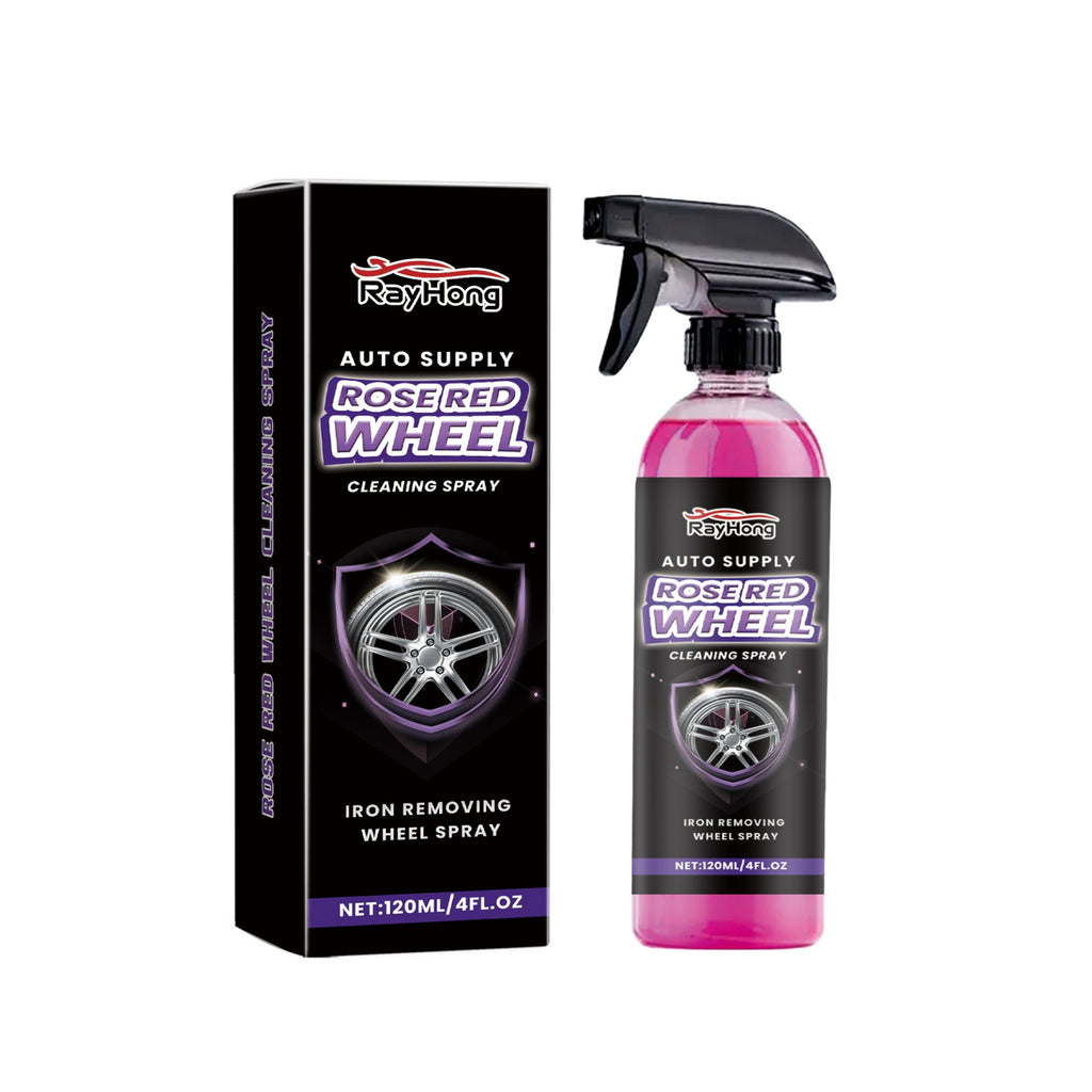 Auto tire cleaner spray decontamination