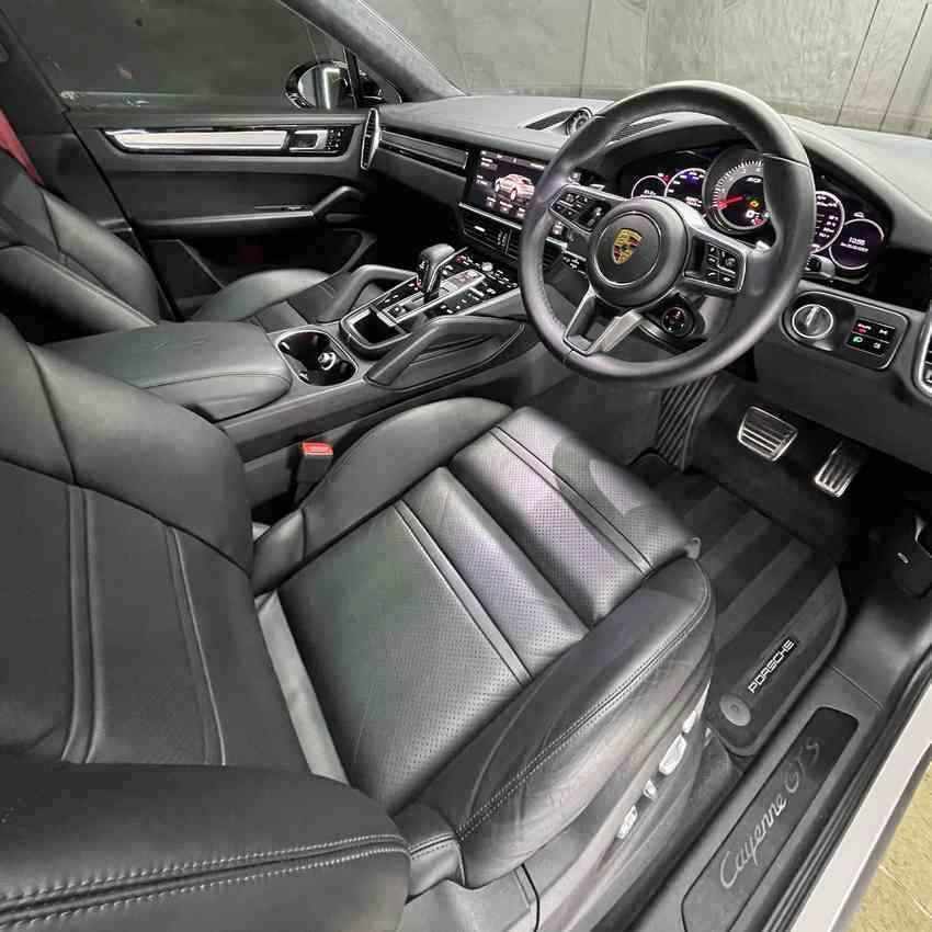 Luxury car interior showcasing Express Standard Interior Detail & Dressing Package results.