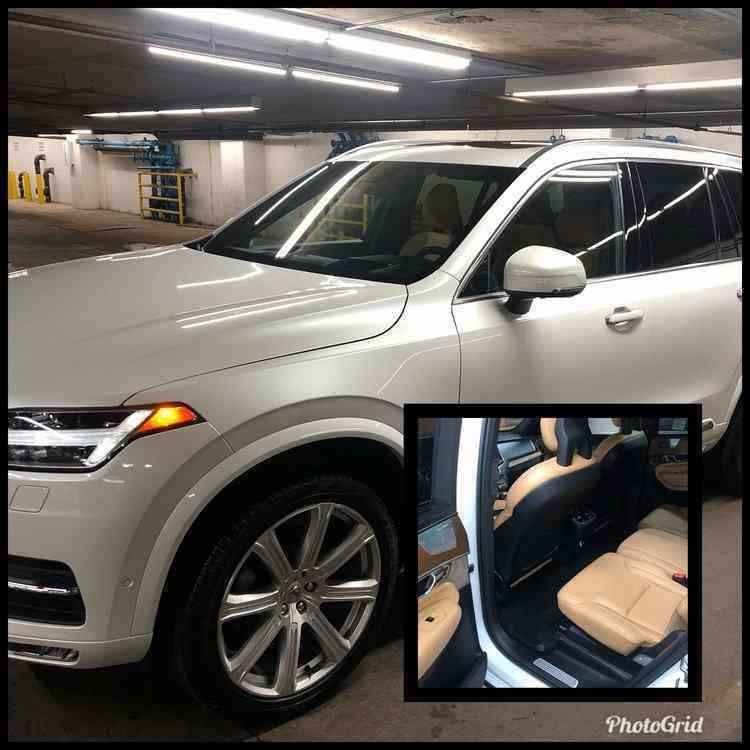 Express Standard Interior Detail & Dressing Package for luxury vehicle interior cleaning.