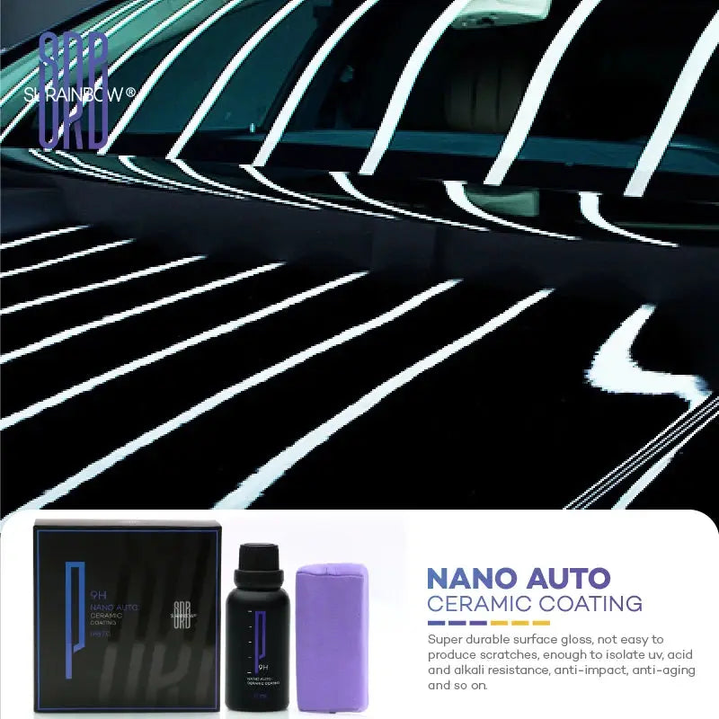 Advanced 9H High Gloss Scratch Resistant Nano Ceramic Coating Kit
