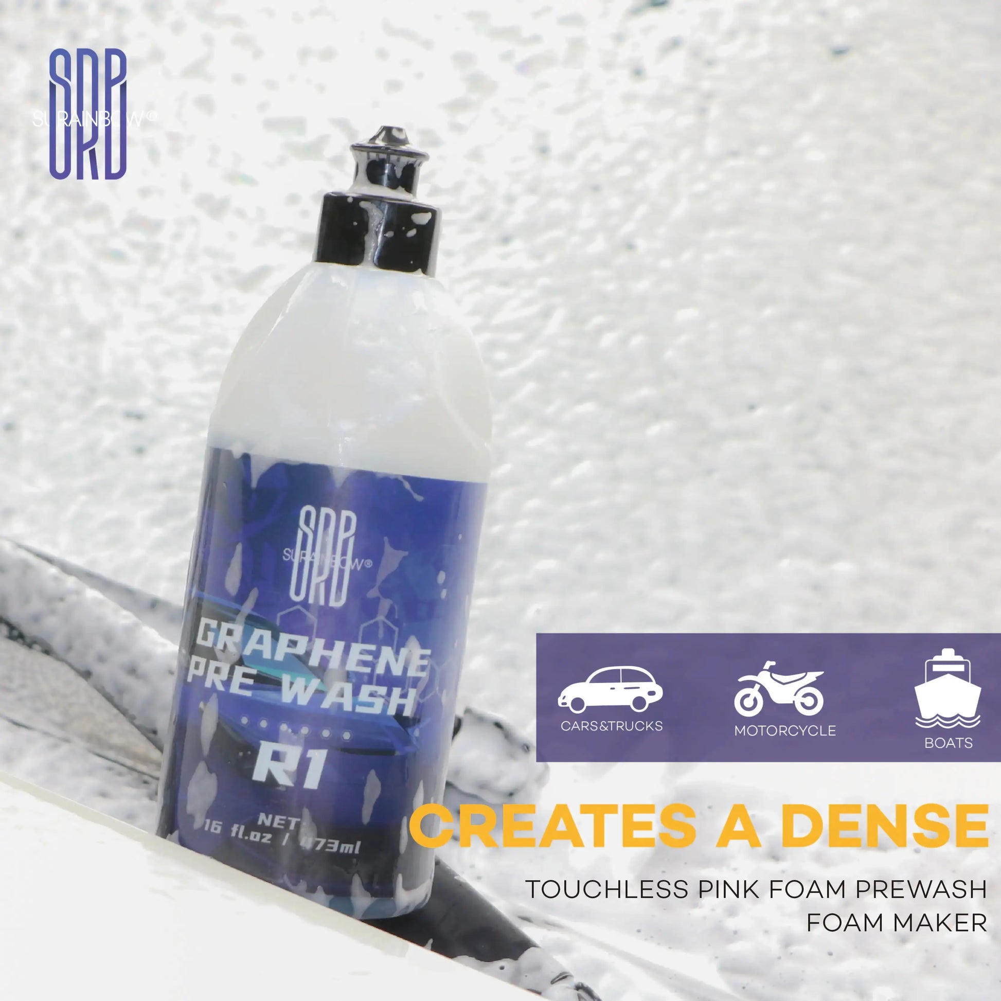Graphene Shampoo - Ceramic Coating Infused Car Wash Soap - Powerful ClStatic Auto Care 