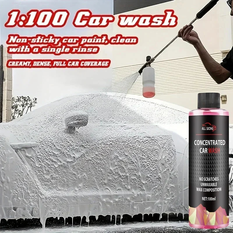 Ultimate Car Wash Foam - Super Concentrated Formula, Car Decontamination