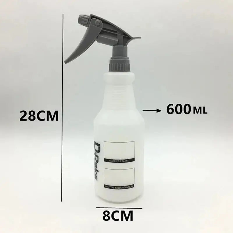 1PC 600ML Empty Portable Acid Resistant Trigger Spray Bottle