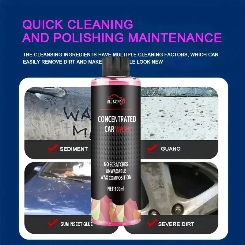 Ultimate Car Wash Foam - Super Concentrated Formula, Car Decontamination