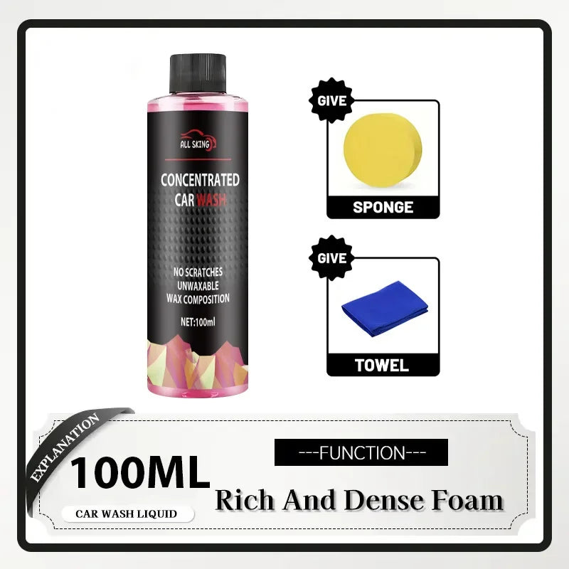 Ultimate Car Wash Foam - Super Concentrated Formula, Car Decontamination