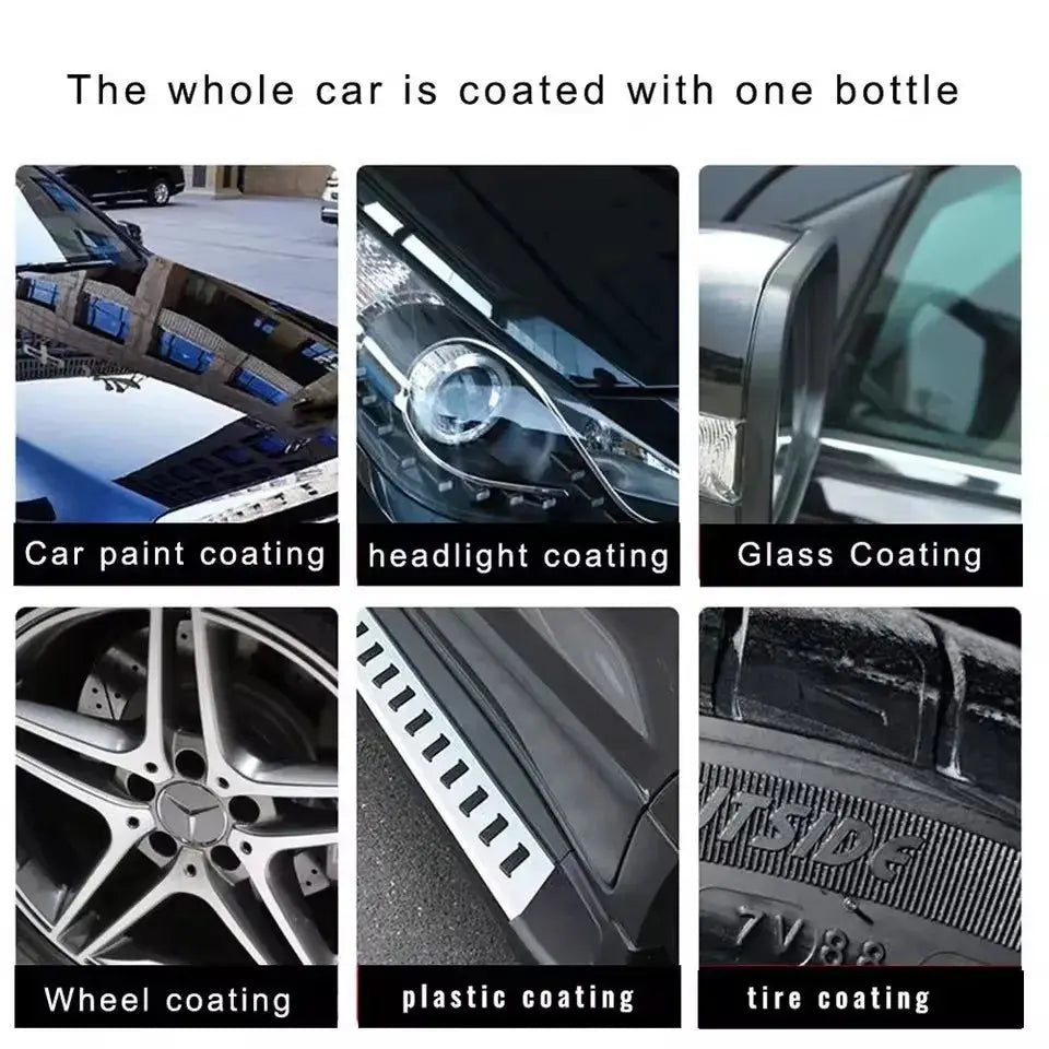 2025 Newest MRFIX 10H 50Ml Premium Protective Paint Coating  Upgraded Car Ceramic Coat Polish Liquid Crystal Set High Density