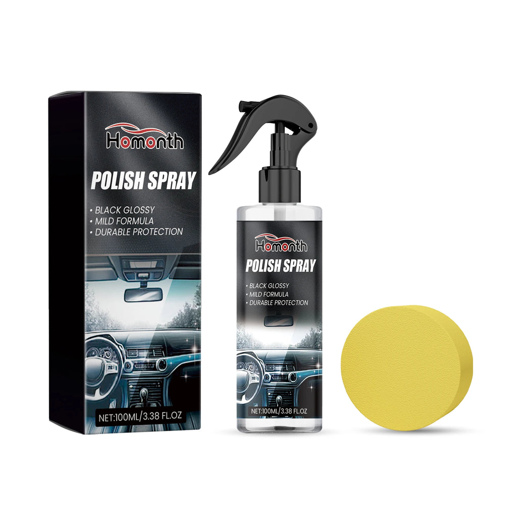 Waterless Car Interior Cleaner - Quick-Drying Upholstery & Dashboard Stain Remover