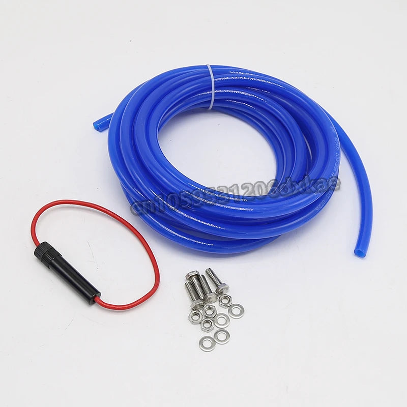 DC 12V/24V 250W Car Modified Air Pump 6L Tank Capacity 120 PSI Max Working Pressure Car Tire Inflation Tool Air Compressor