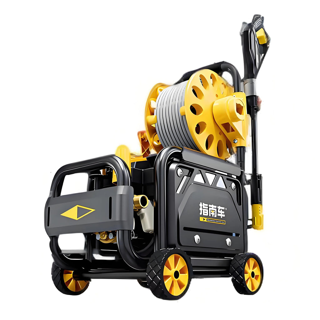 High Pressure Cleaning Machine 180Bar 220V Portable Multifunctional High Pressure Water Gun with Snow Foam for Car Washing Tool