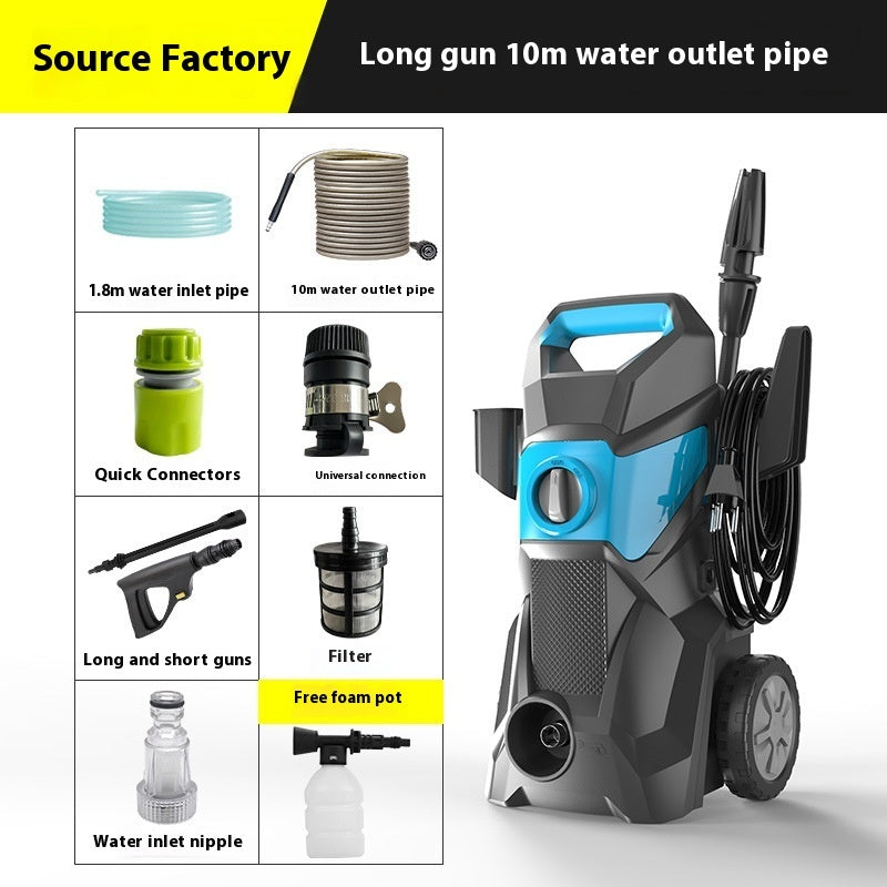 Full-automated Car Washer Convenient High-pressure High-power Cleaning Machine