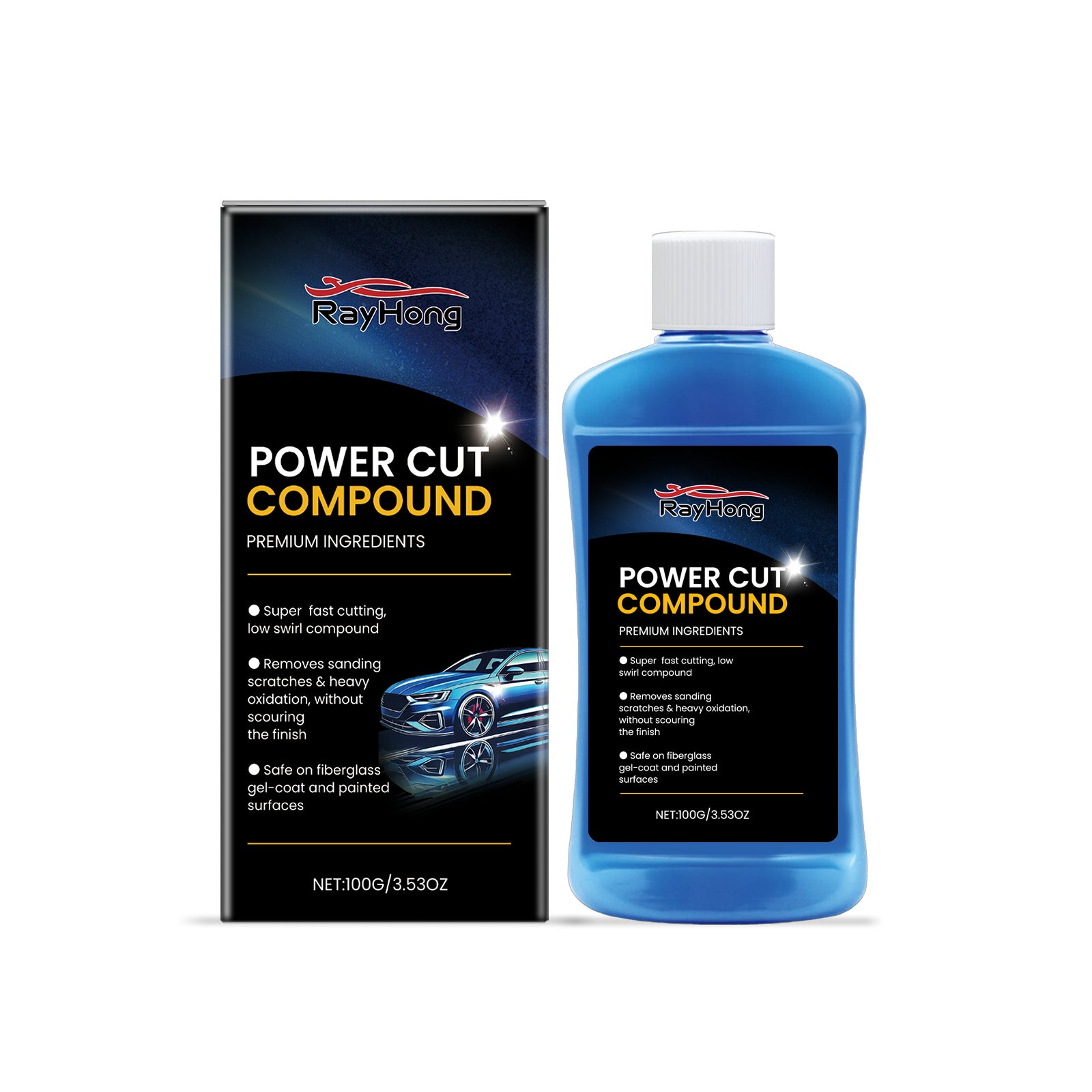 Power Cut CompoundStatic Auto Care 